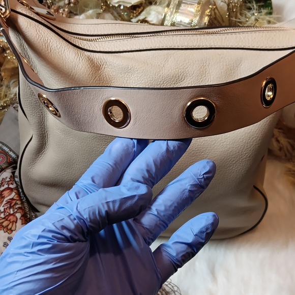 Michael Kors Beige/ Taupe Bag - Picture 4 of 11